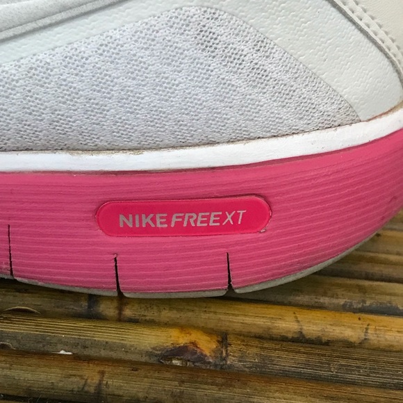 Nike FreeXT White Pink Tennis Shoes Sneakers 7.5 - Picture 7 of 8